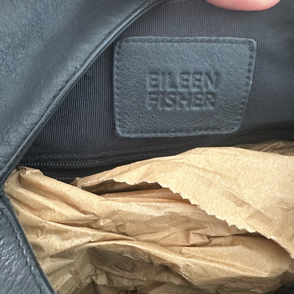 Eileen fisher Italian leather everything bag - Picture 5 of 7